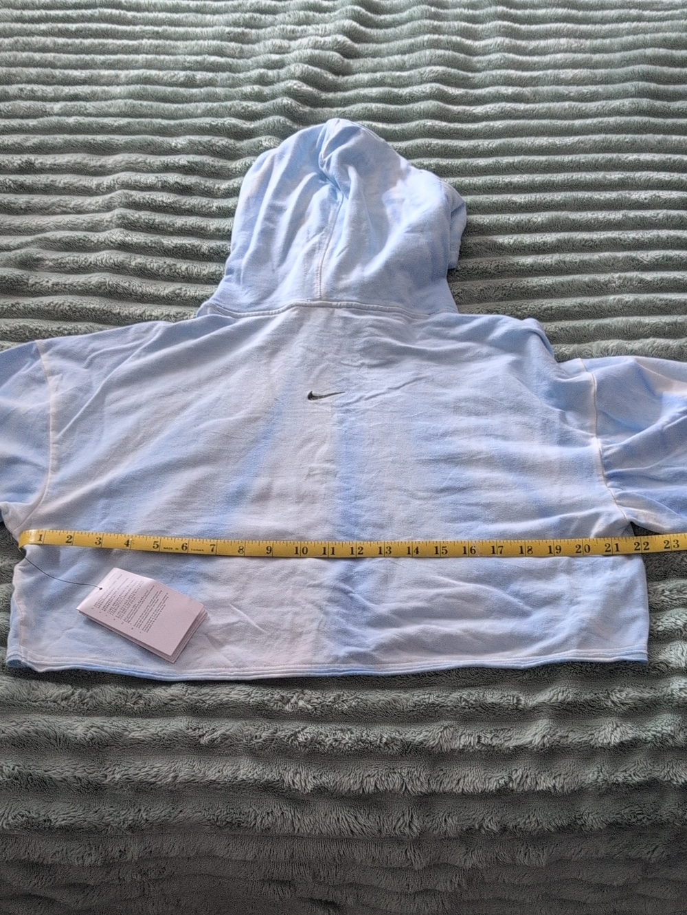 NWT s.S Nike Yoga Cropped Hoodie - Picture 5 of 6